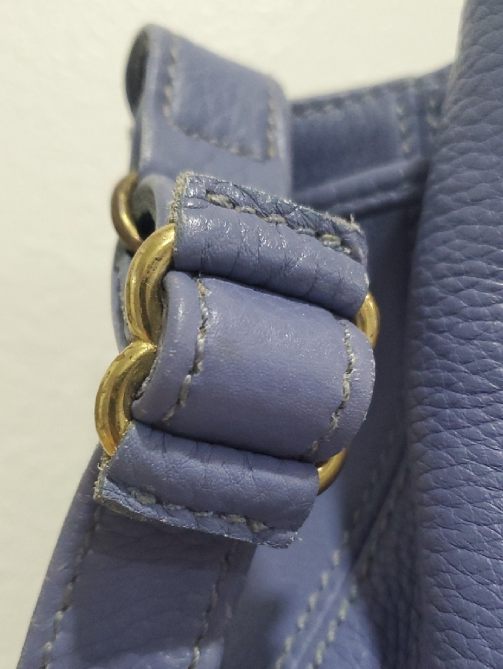 VINTAGE Coach Sonoma Drawstring Leather Shoulder/Crossbody Bucket Bag💙 - Picture 12 of 12
